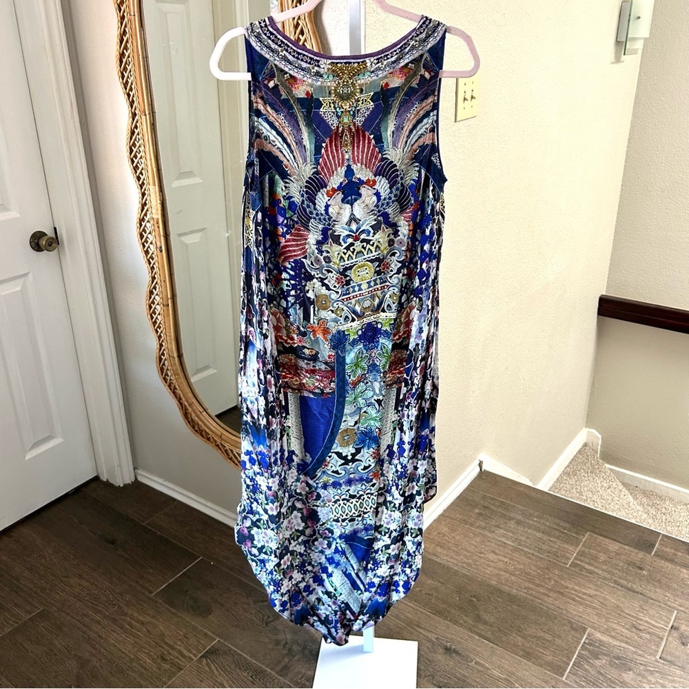 Camilla / High Low Cross Back Top Darling's Destiny - Picture 8 of 10